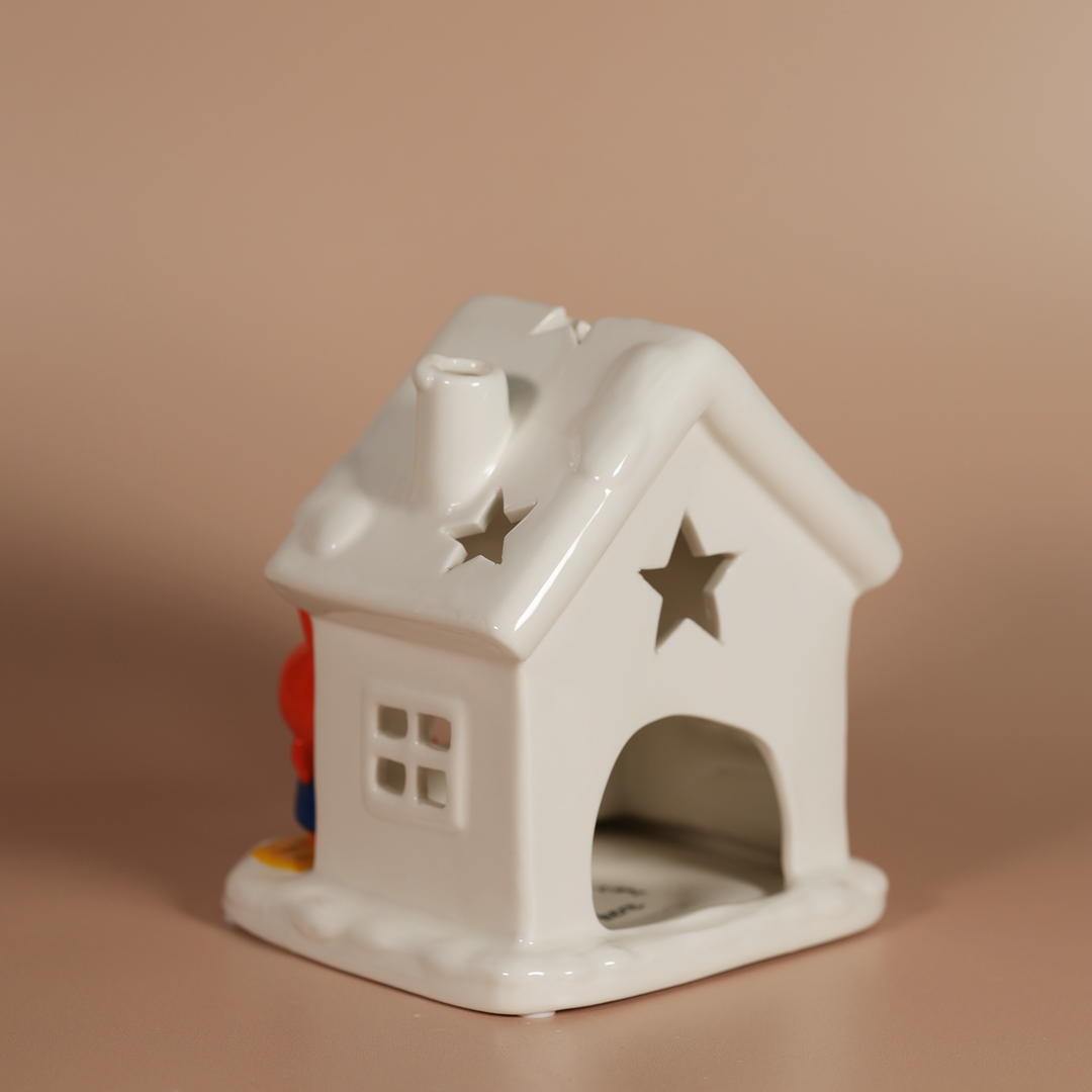 MIFFY SNOWY SKIIING CANDLE HOUSE