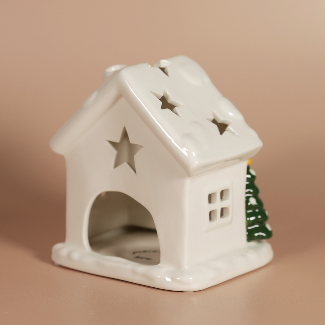 MIFFY SNOWY SKIIING CANDLE HOUSE