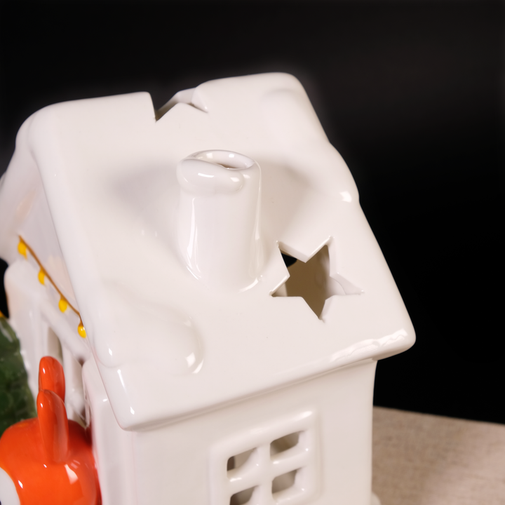 MIFFY SNOWY SKIIING CANDLE HOUSE