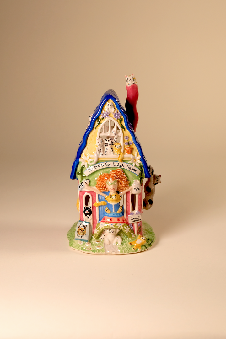 Crazy Cat Lady Candle House