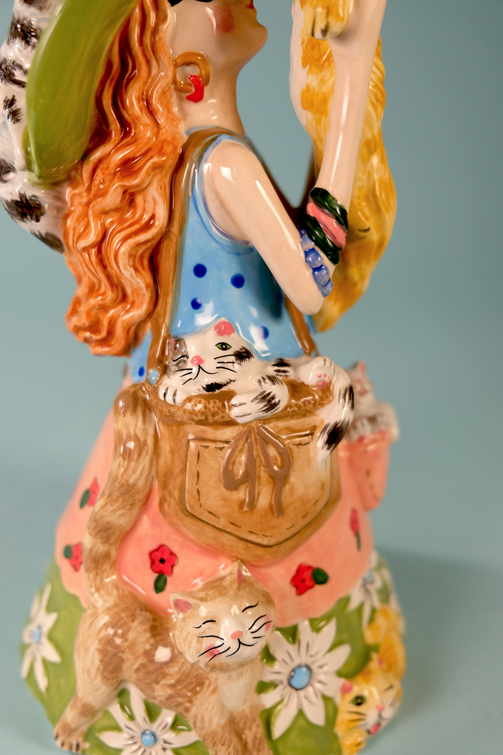 Crazy Cat Lady Figurine