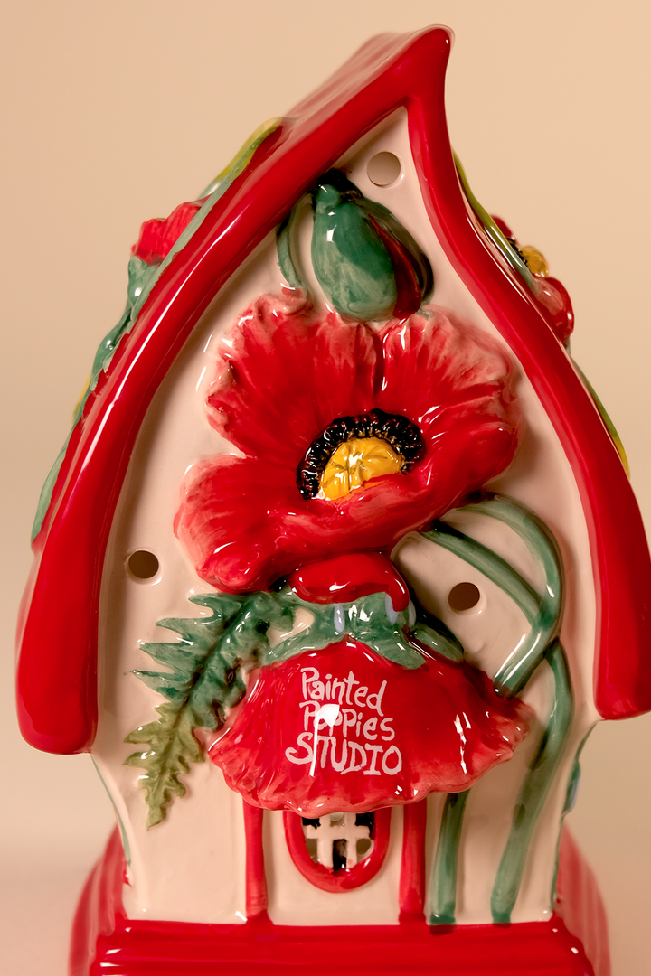 Painted Poppies Studio Candle House