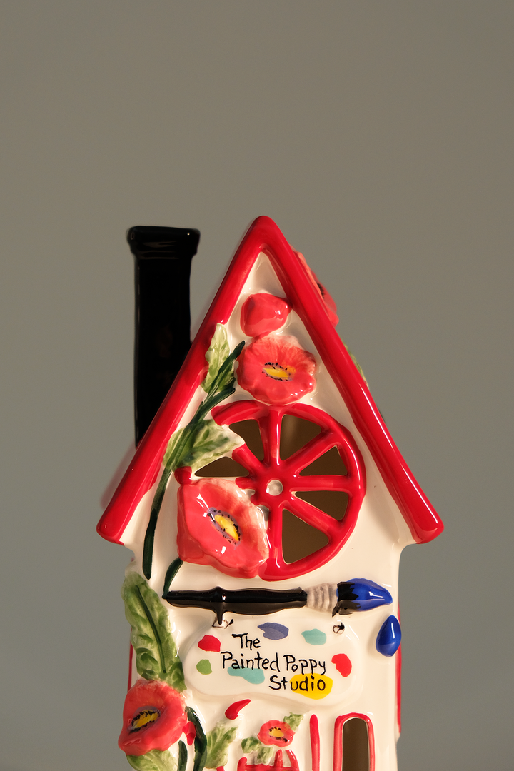 The Painted Poppy Studio Candle House