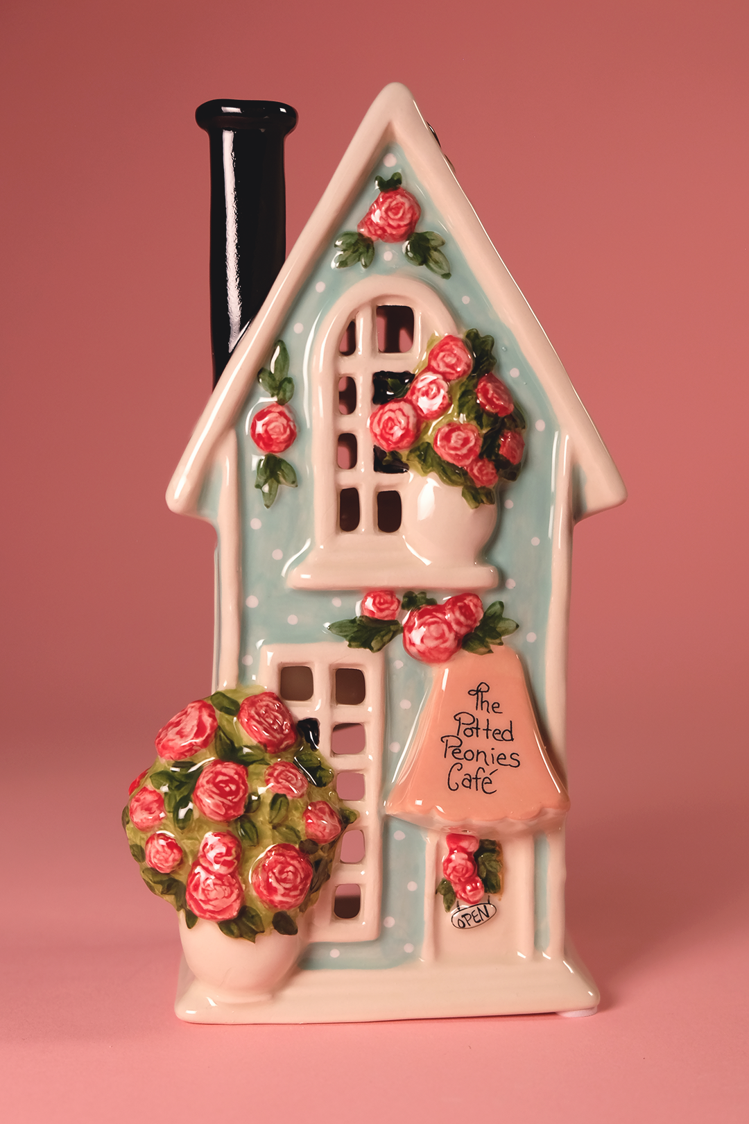 The Potted Peonies Cafe Candle House