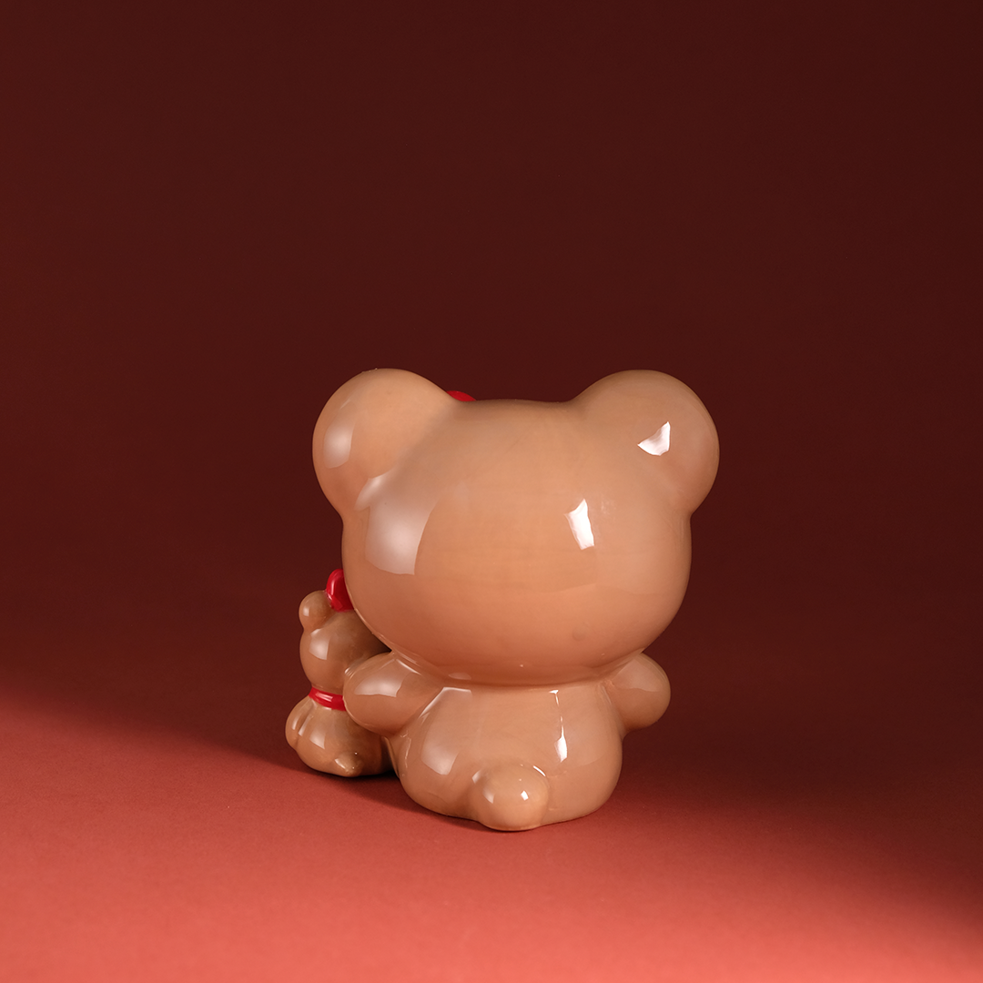 Hello Kitty and Teddy Bear Love Figurine