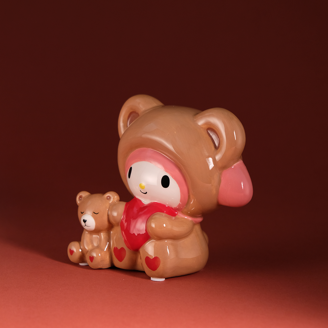 My Melody and Teddy Bear Love Figurine