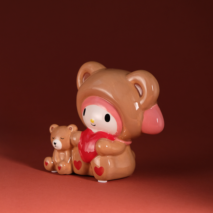My Melody and Teddy Bear Love Figurine
