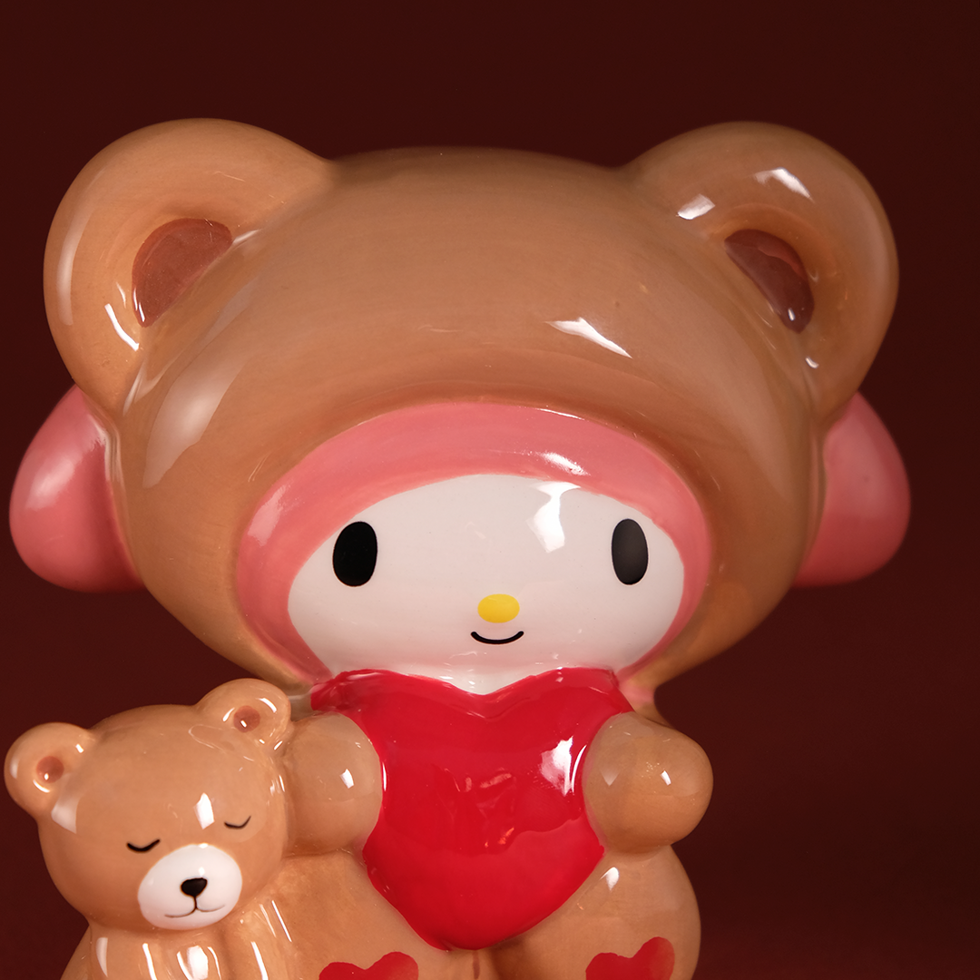 My Melody and Teddy Bear Love Figurine