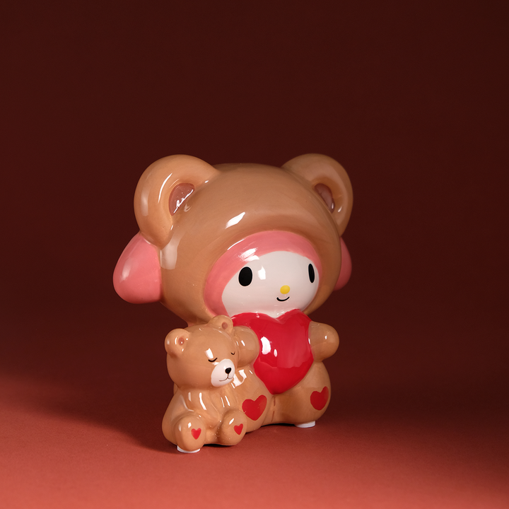 My Melody and Teddy Bear Love Figurine