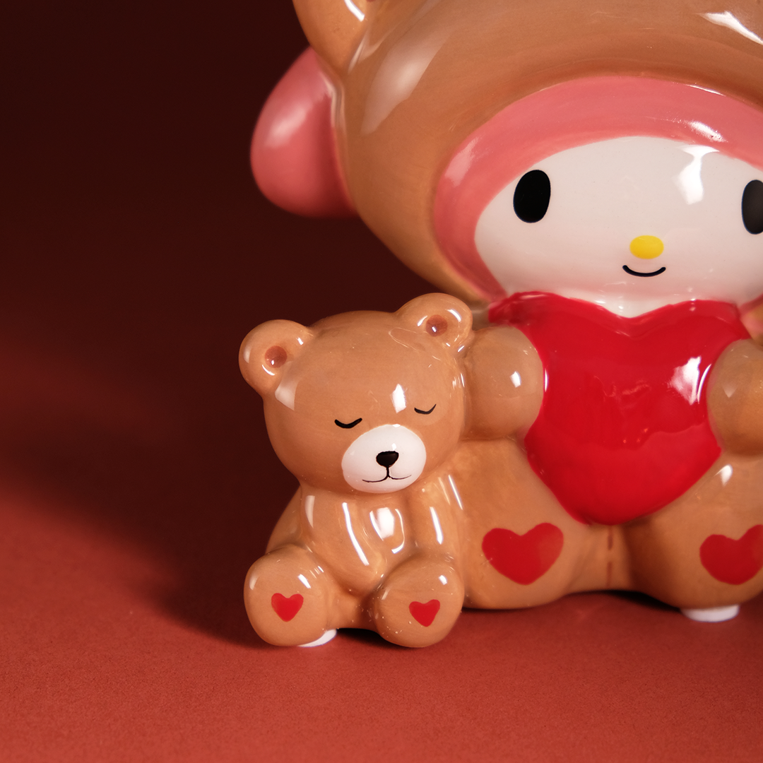 My Melody and Teddy Bear Love Figurine