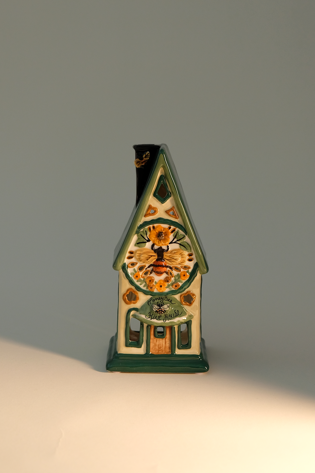 Honey Bee Hive House Candle House