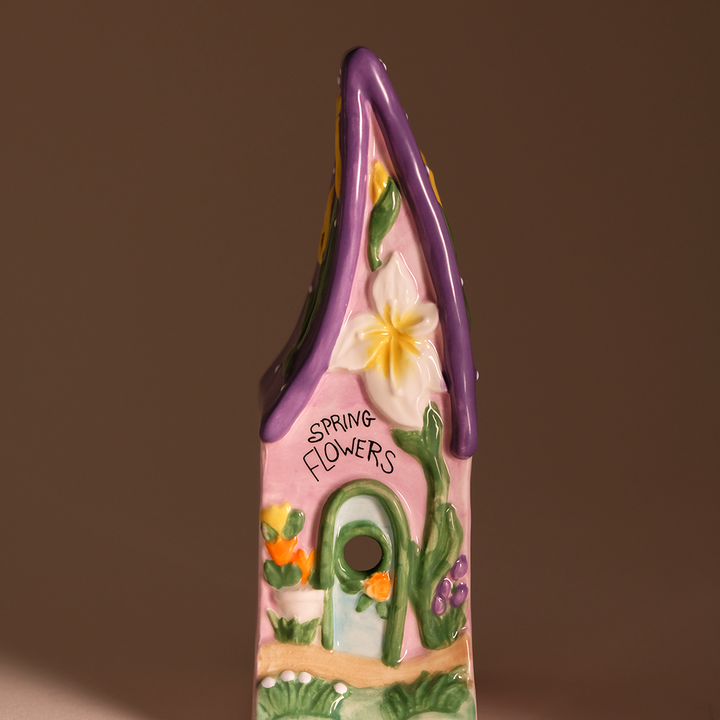 Spring Flowers Candle House