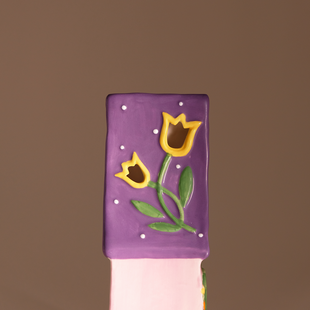 Spring Flowers Candle House