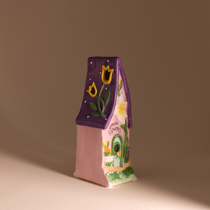 Spring Flowers Candle House