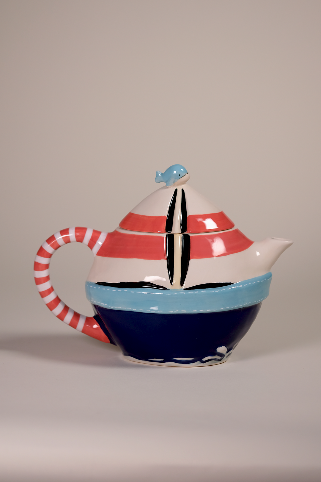Tea On the Sea Sailboat Teapot