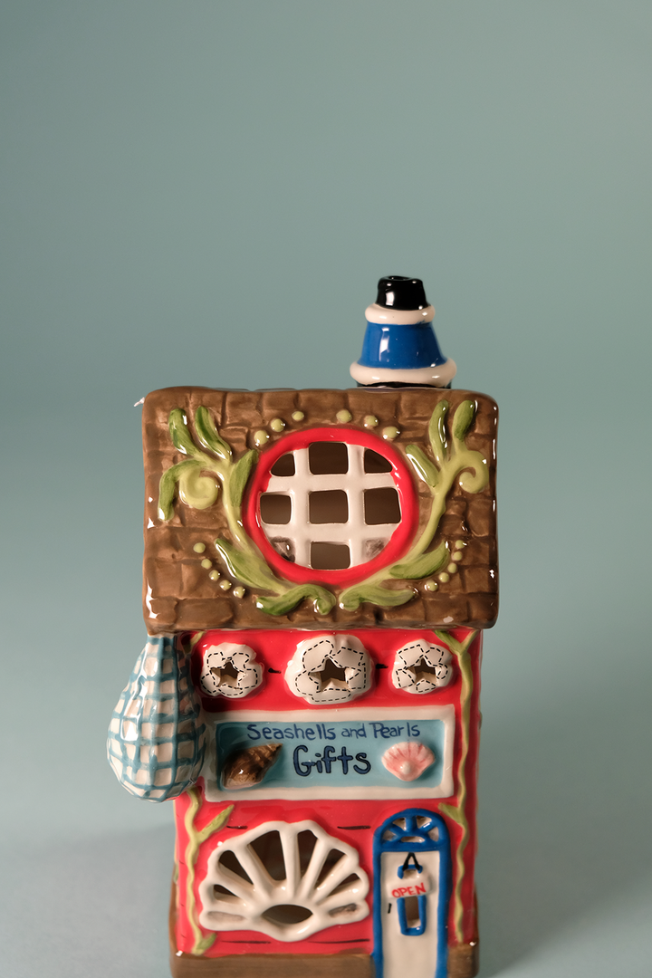 Seashells and Pearls Gift Candle House