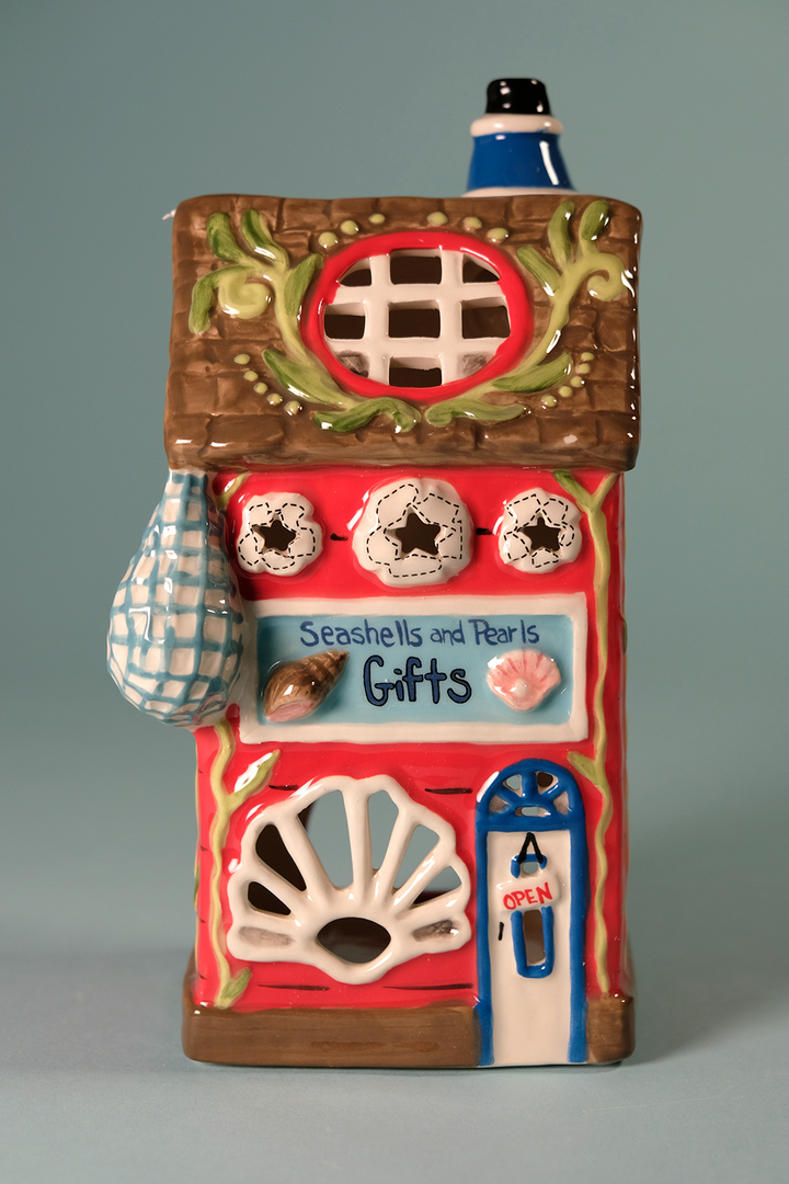 Seashells and Pearls Gift Candle House