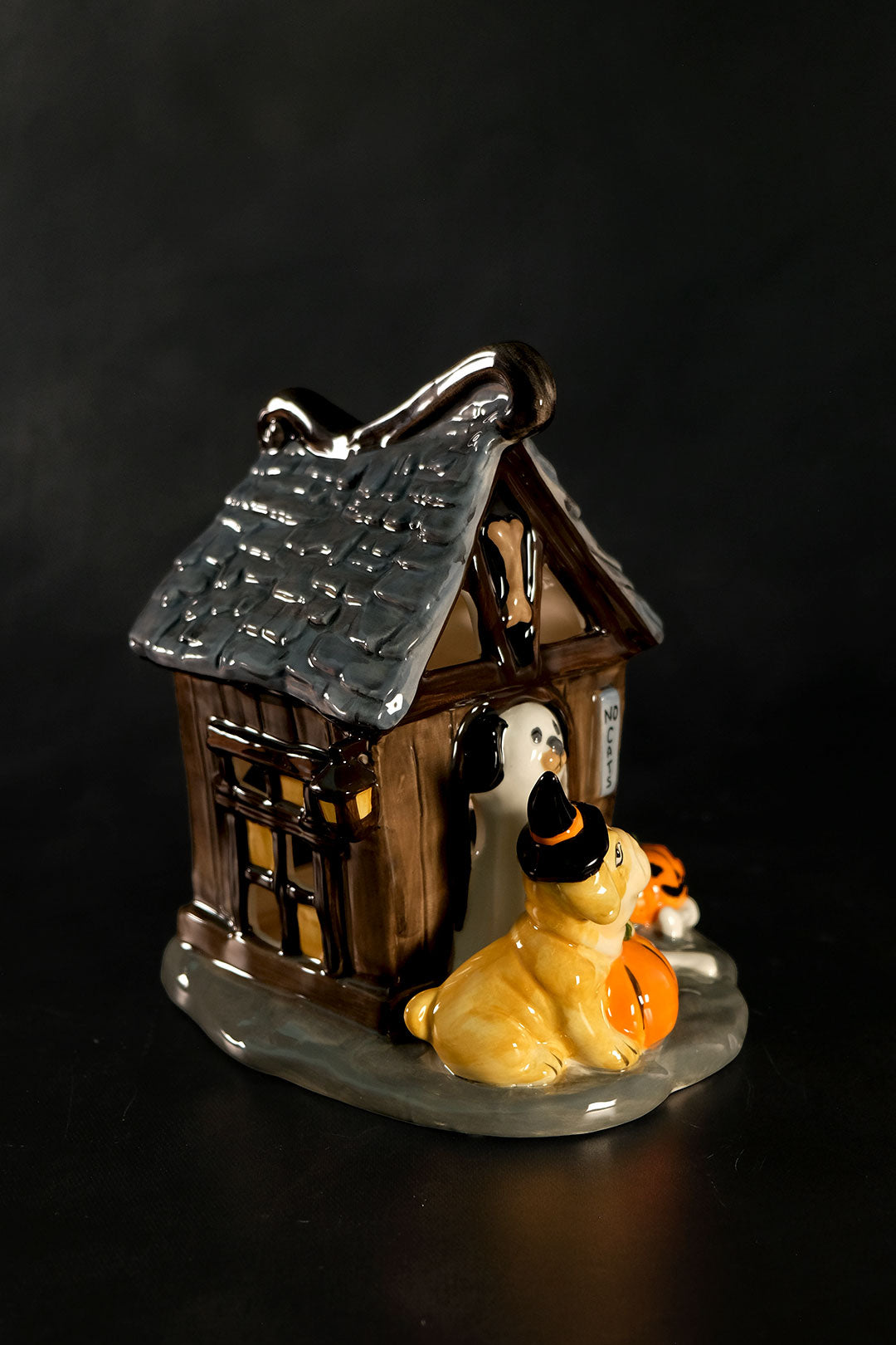 Halloween Dog Candle House