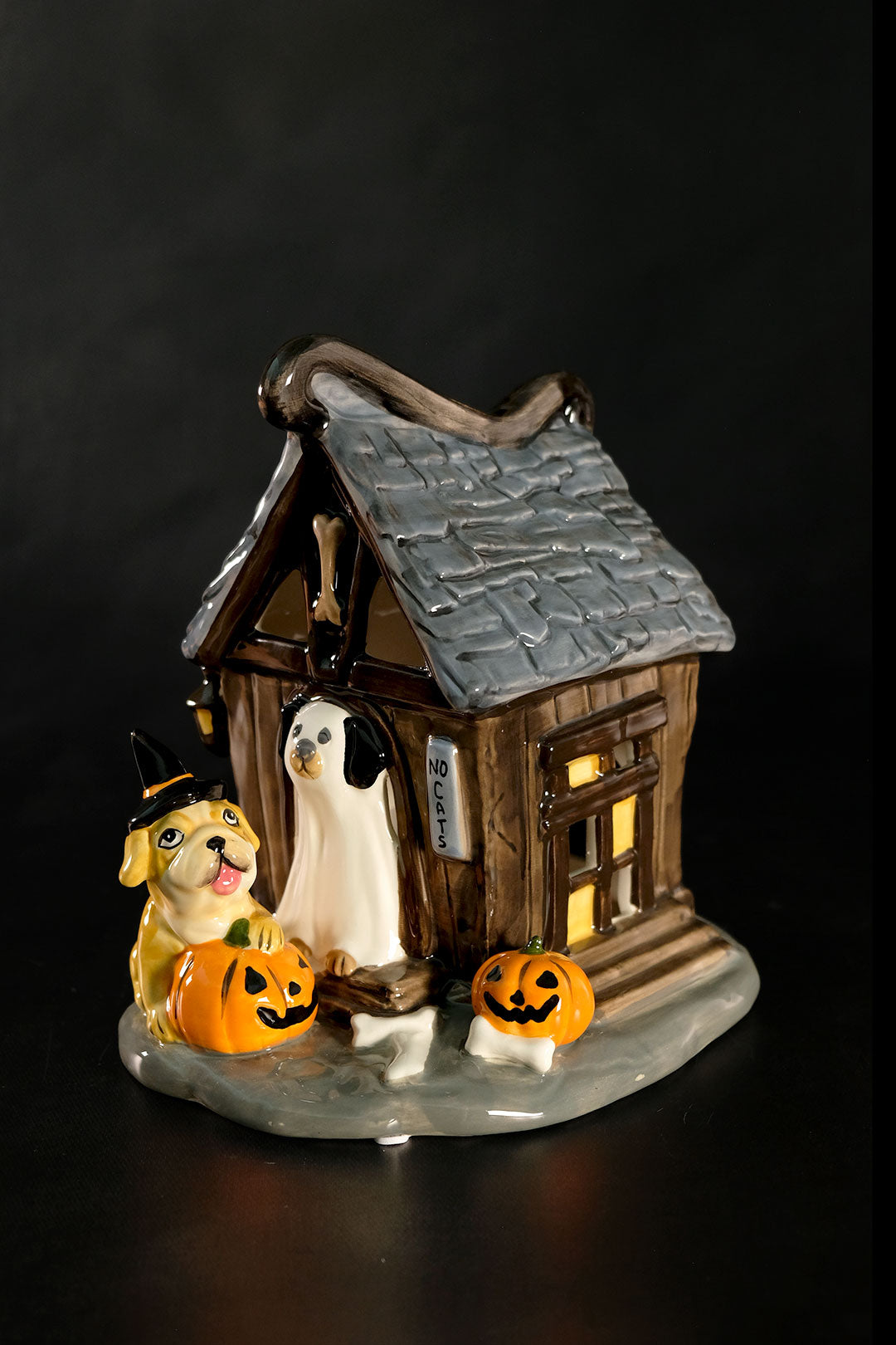 Halloween Dog Candle House