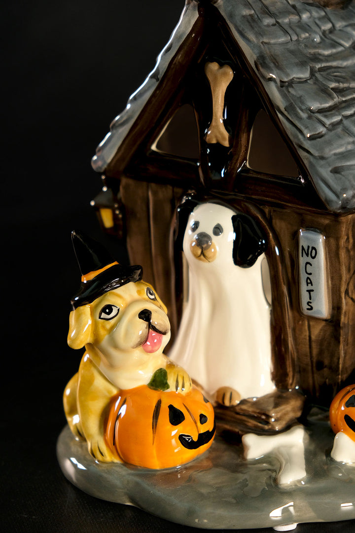 Halloween Dog Candle House
