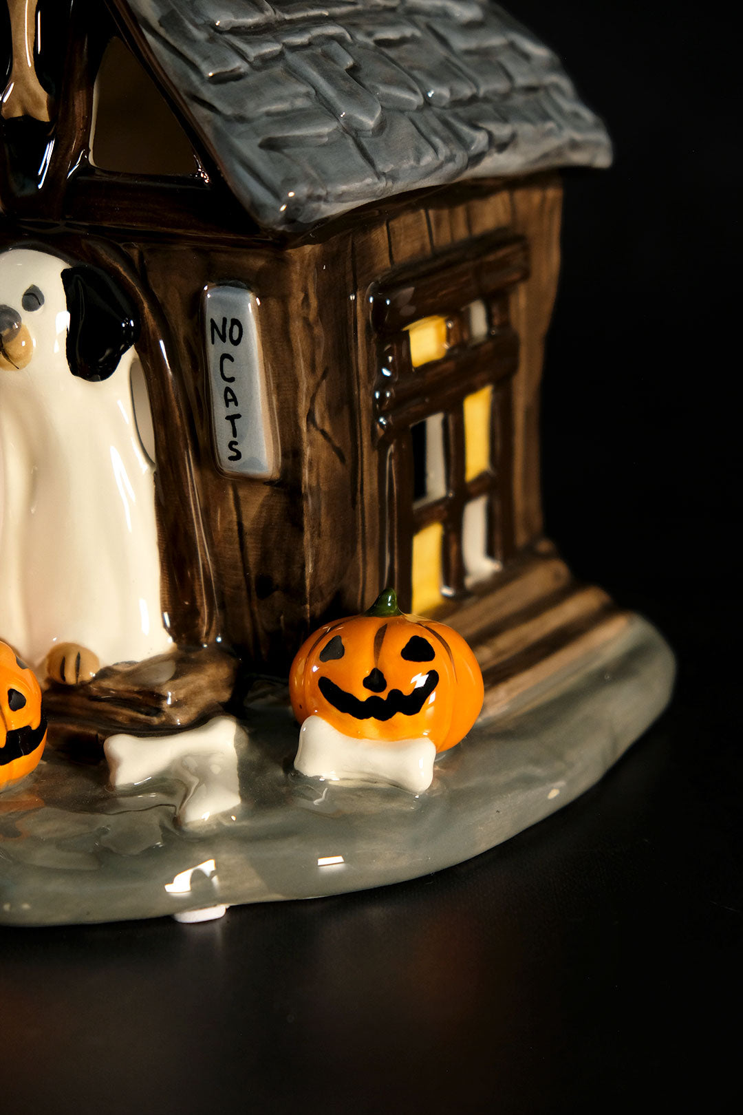 Halloween Dog Candle House
