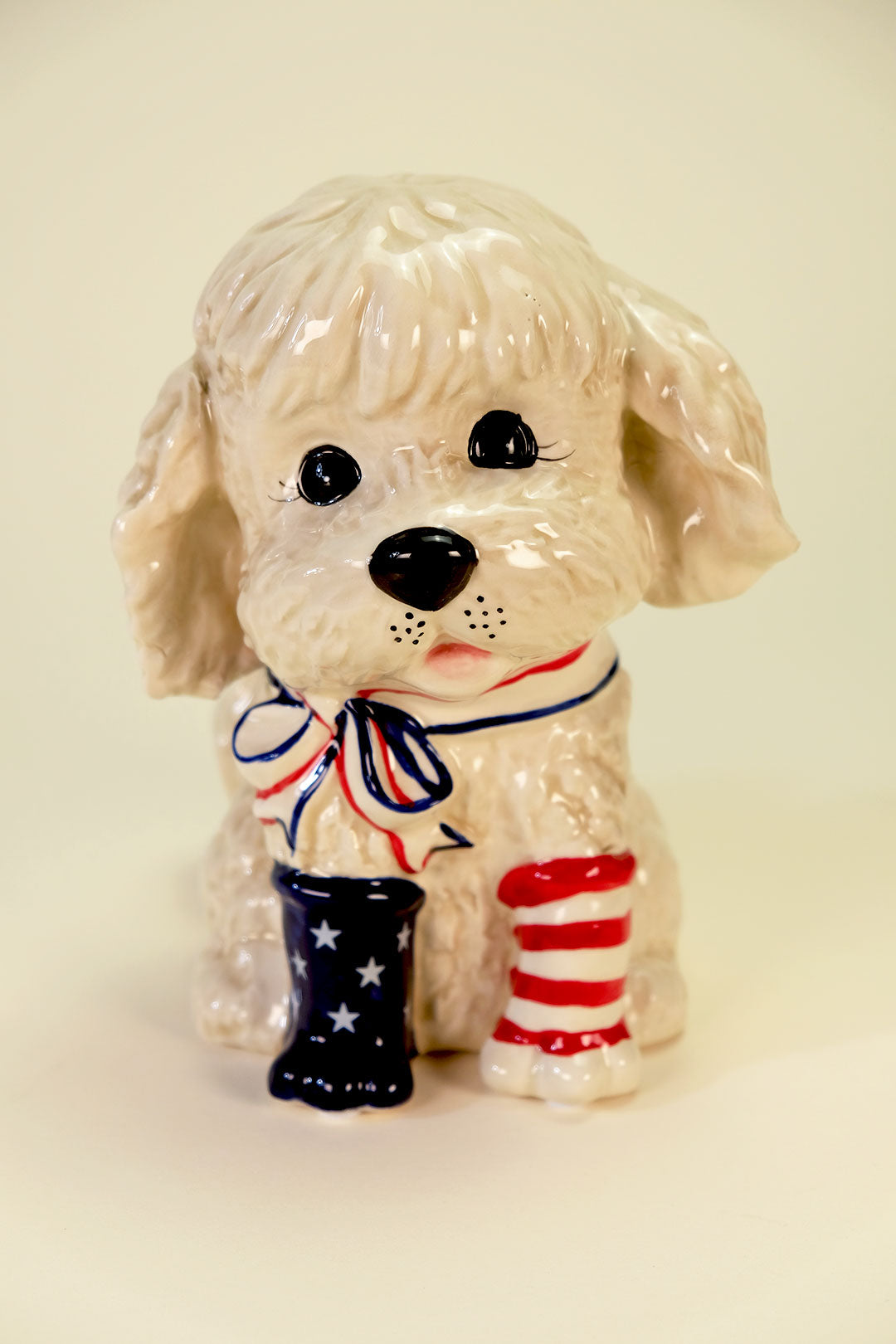 Happy 4th of July Dog Figurine