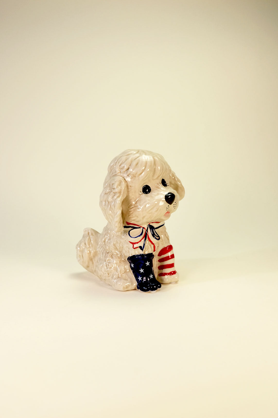 Happy 4th of July Dog Figurine