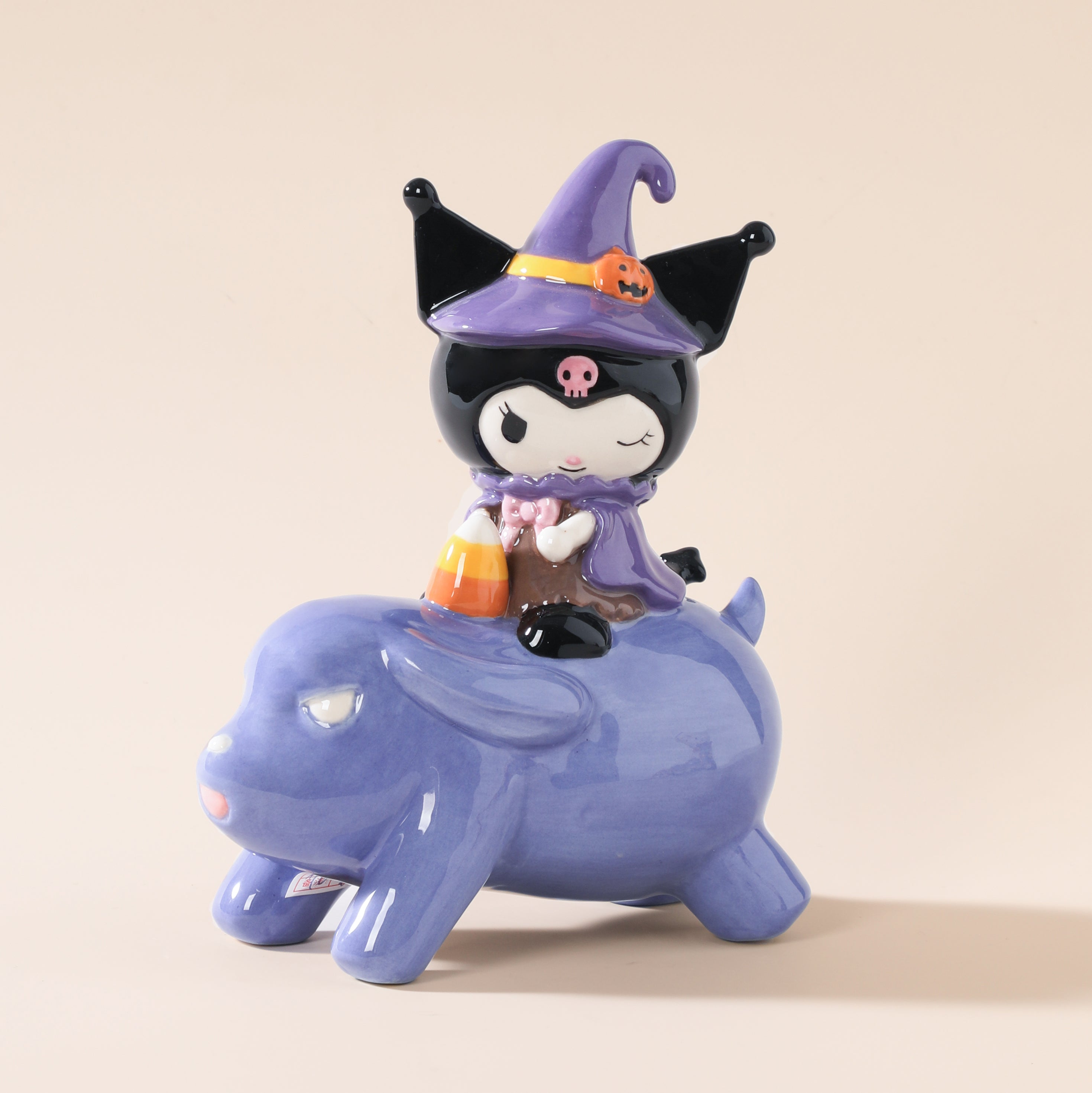 ♡kumi♡ハリッチセット Kuromi Riding Baku Figurine