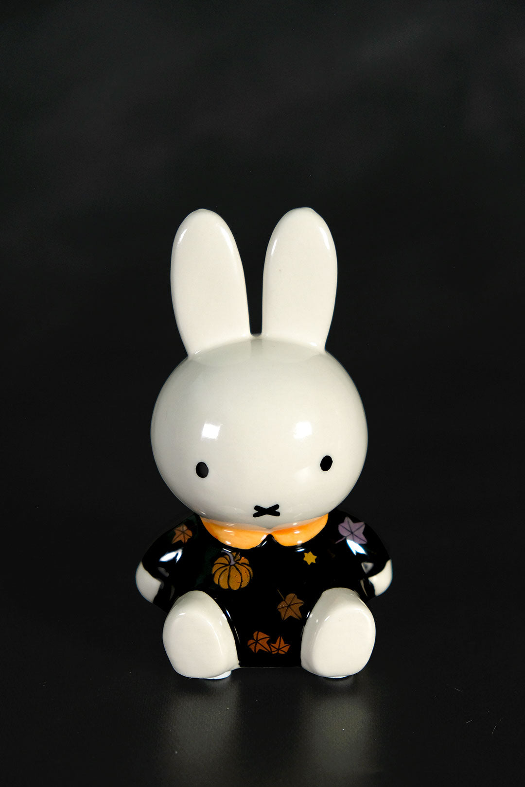 Miffy Pumpkin and Leaves Dress Figurine