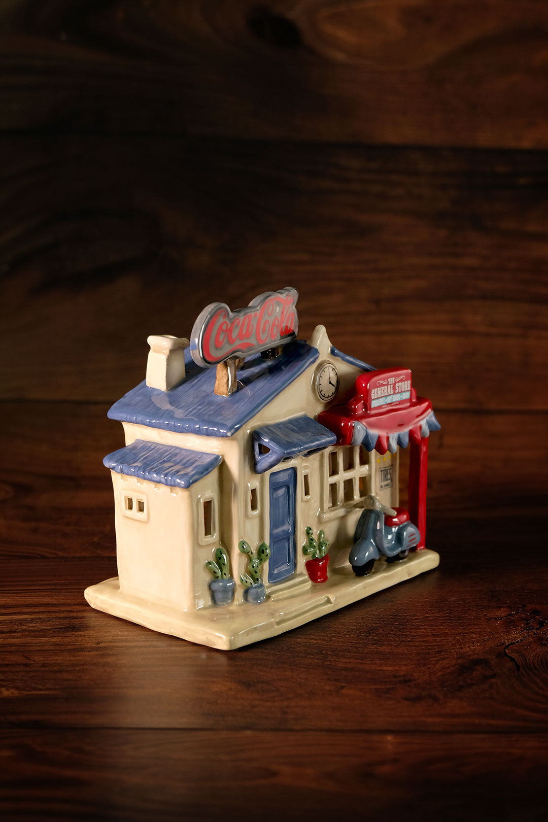 Coca-Cola Retro Route Refreshment Candle House
