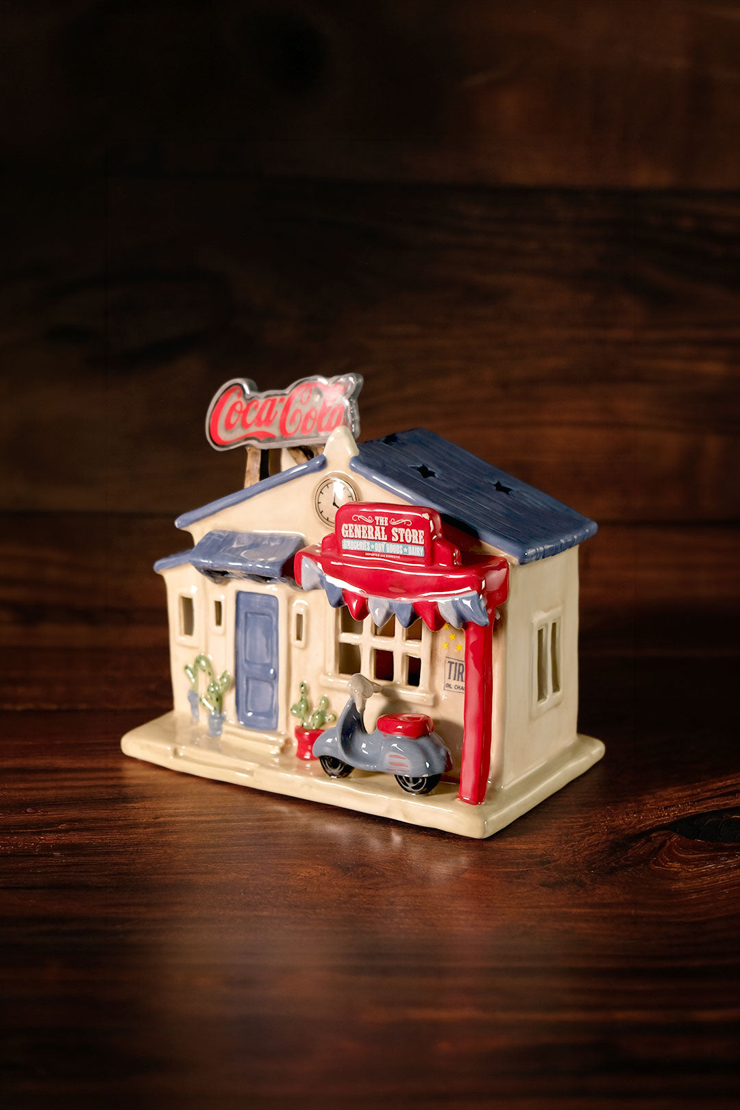 Coca-Cola Retro Route Refreshment Candle House