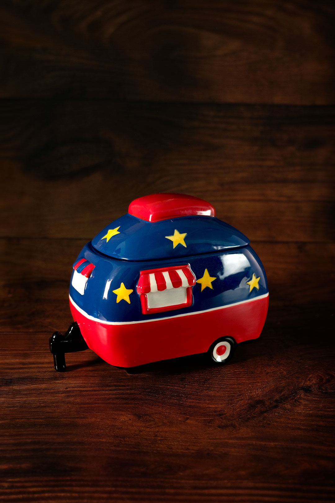 Coca-Cola Route 66 Retreat Cookie Jar