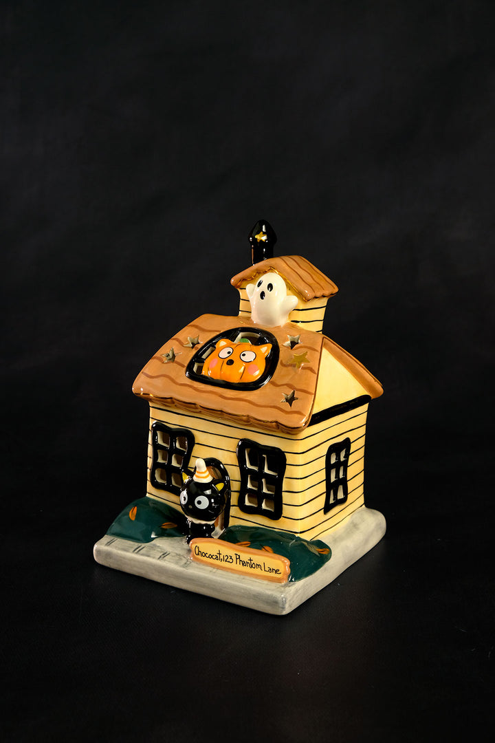 Chococat Halloween Village Candle House
