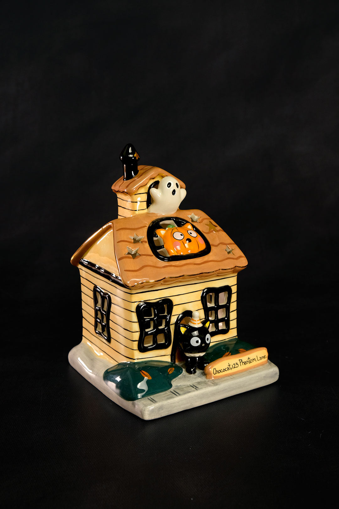 Chococat Halloween Village Candle House