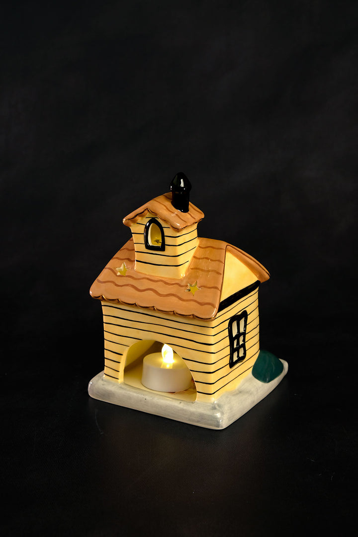 Chococat Halloween Village Candle House