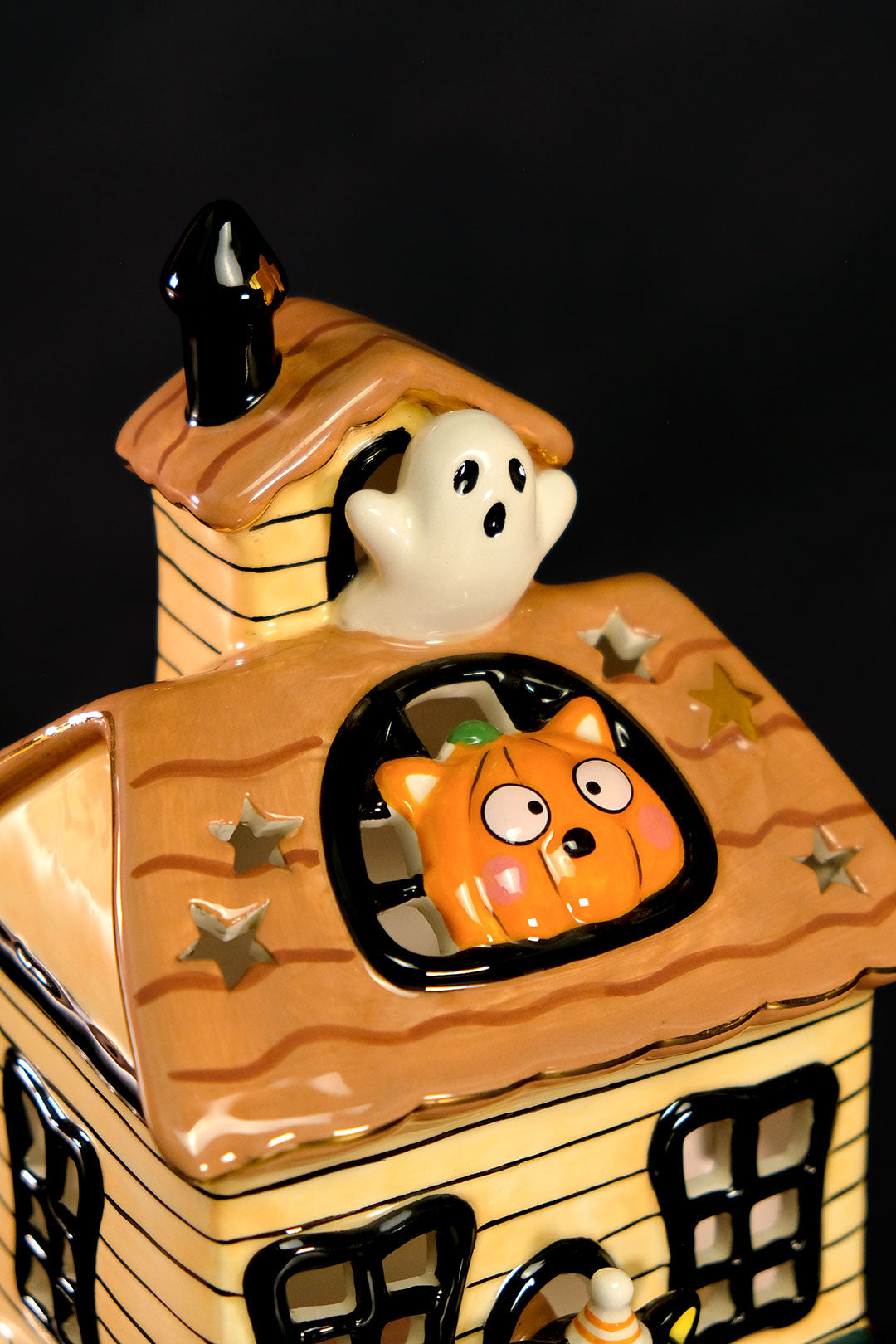 Chococat Halloween Village Candle House