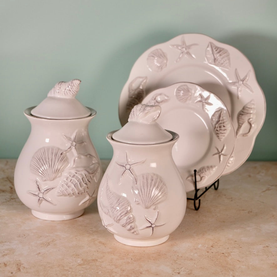 LAGUNA COASTAL 9'' WHITE CANISTER