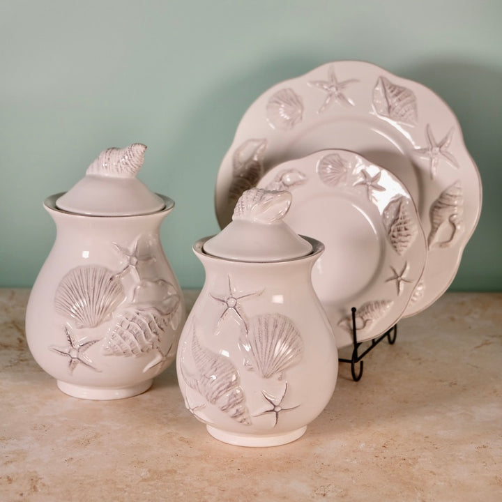 LAGUNA COASTAL 9'' WHITE CANISTER