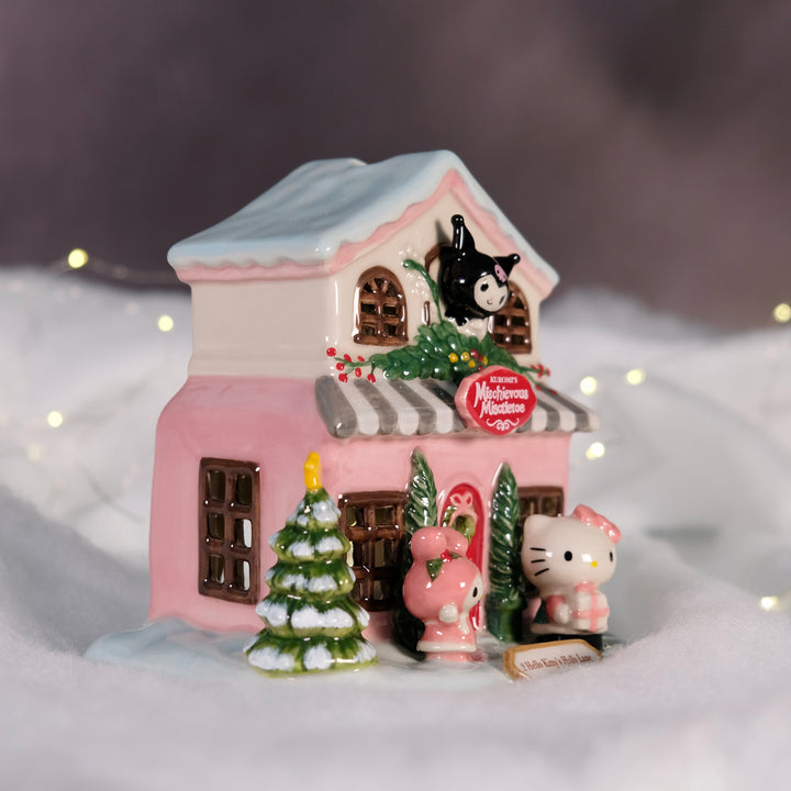 Kuromi's Mischievous Mistletoe Candle House