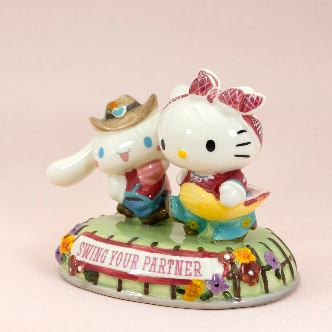 Hello Kitty and Cinnamoroll Swing Your Partner Figurine