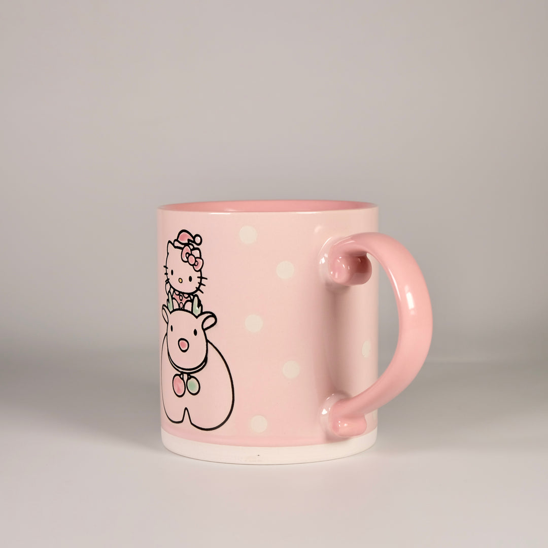 HELLO KITTY AND MY MELODY CHRISTMAS MUG SET 21oz