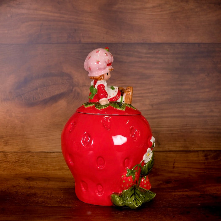 Sweet Strawberry Stash Cookie Jar