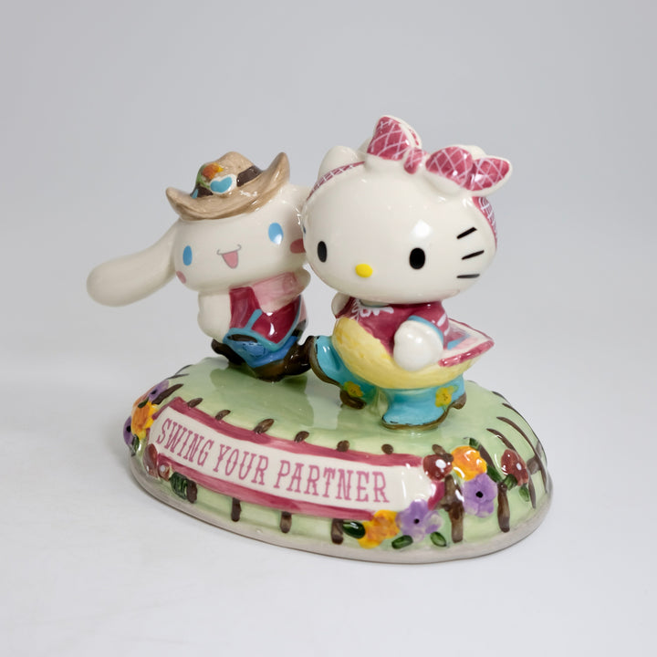 Hello Kitty and Cinnamoroll Swing Your Partner Figurine