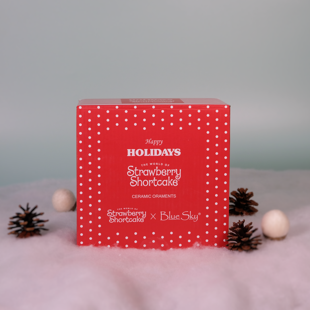 Strawberry Shortcake Berry Bliss Holiday Cheer Ornament Set of 2