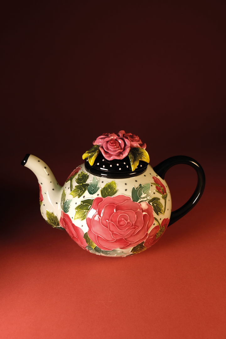 Icing on the Cake - Rose Teapot