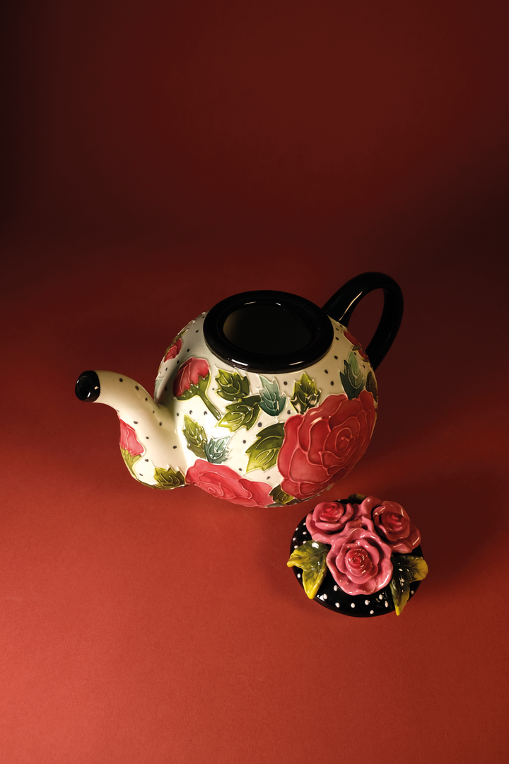 Icing on the Cake - Rose Teapot