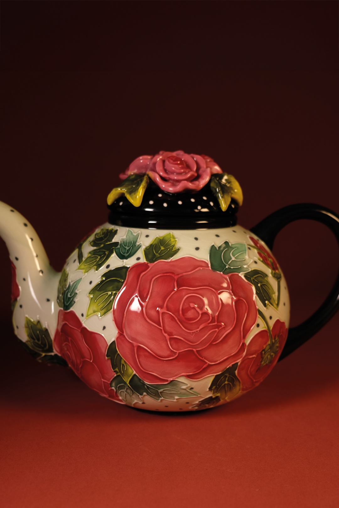 Icing on the Cake - Rose Teapot