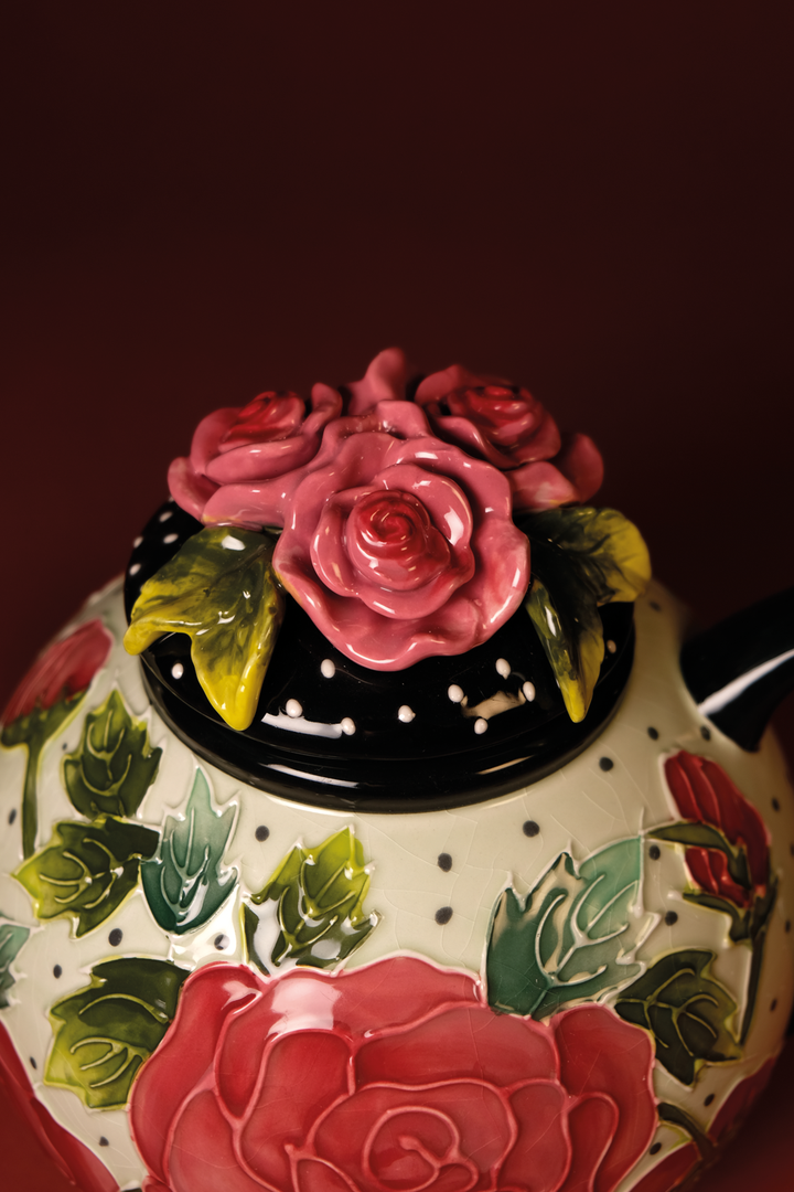 Icing on the Cake - Rose Teapot