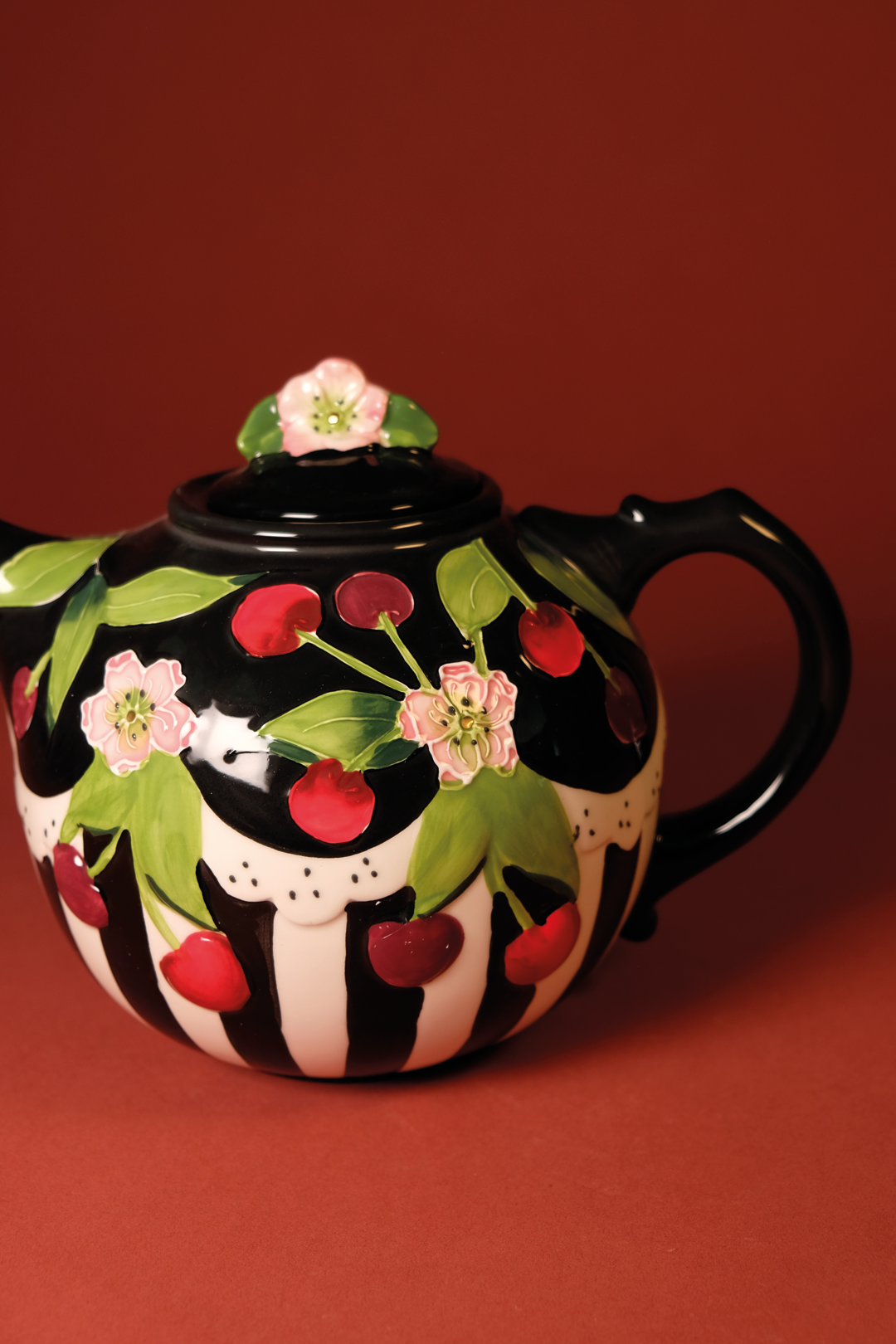 Icing on the Cake - Cherry Teapot