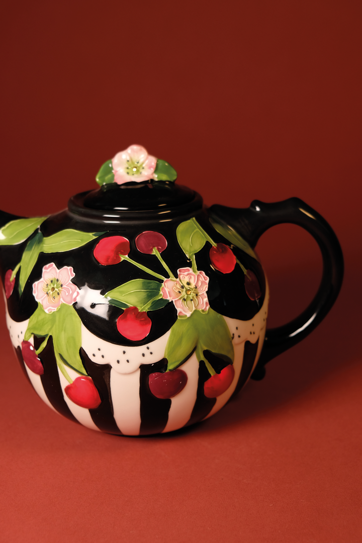 Icing on the Cake - Cherry Teapot